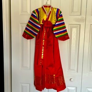 Korean Hanbok girls size 7